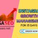 Instagram Growth And Management For 15 Days - Social Media Marketing