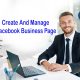 Create and manage Facebook business pages - social media marketing