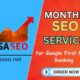 Monthly SEO Service for Google First Page Ranking - Search Engine Optimization