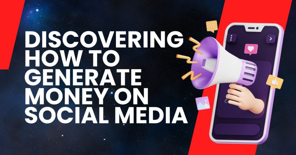 How can I generate money quickly with social media?