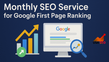 Get on Google’s First Page with Our Monthly SEO Services